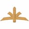 Ekena Millwork Davenport Rough Sawn Timber Gable Bracket, Western Red Cedar, 60"W x 30"H x 4"D x 6"F, 12/12 Pitch GBW060X30X0406DAV00RWR - alternate 1